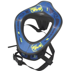Collare Moto Cross Enduro FM Racing NECK TRONIC Azzurro Sky Blu