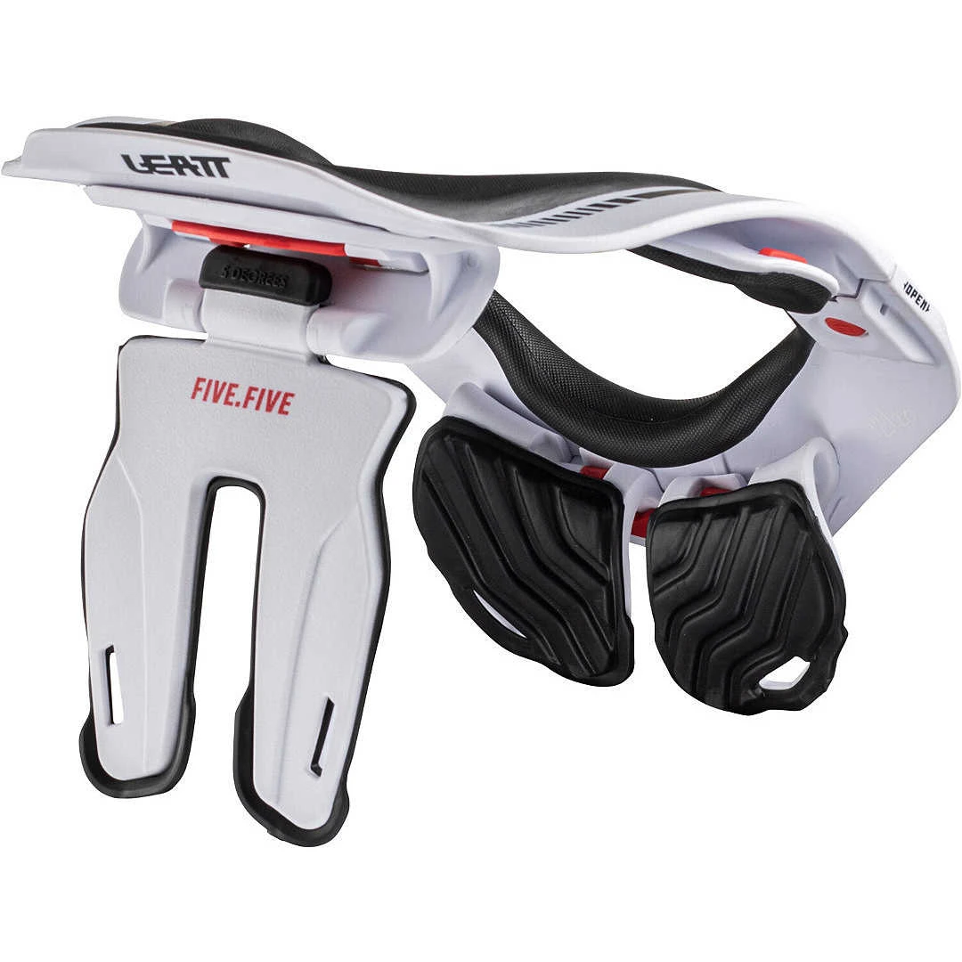 Collare Moto Cross MTB Leatt 5.5 NECK BRACE Bianco 2 Collare Moto Cross MTB Leatt 5.5 NECK BRACE Bianco - Image 2