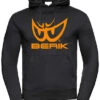 Felpa Berik 2.0 Con Cappuccio FC12 Stampata Con Logo Nero Arancio