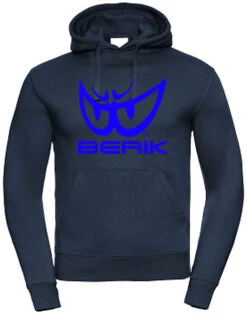 Felpa Berik 2.0 Con Cappuccio FC38 Stampata Con Logo Navy Blu Royal
