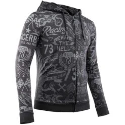 Felpa Con Cappuccio Acerbis STREET SP CLUB Grigio Scuro