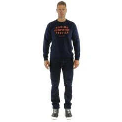Felpa Dainese PADDOCK SWEATSHIRT Nero Arancio 7 Felpa Dainese PADDOCK SWEATSHIRT Nero Arancio -Dainese Italia felpa dainese paddock sweatshirt nero arancio 116682 zoom