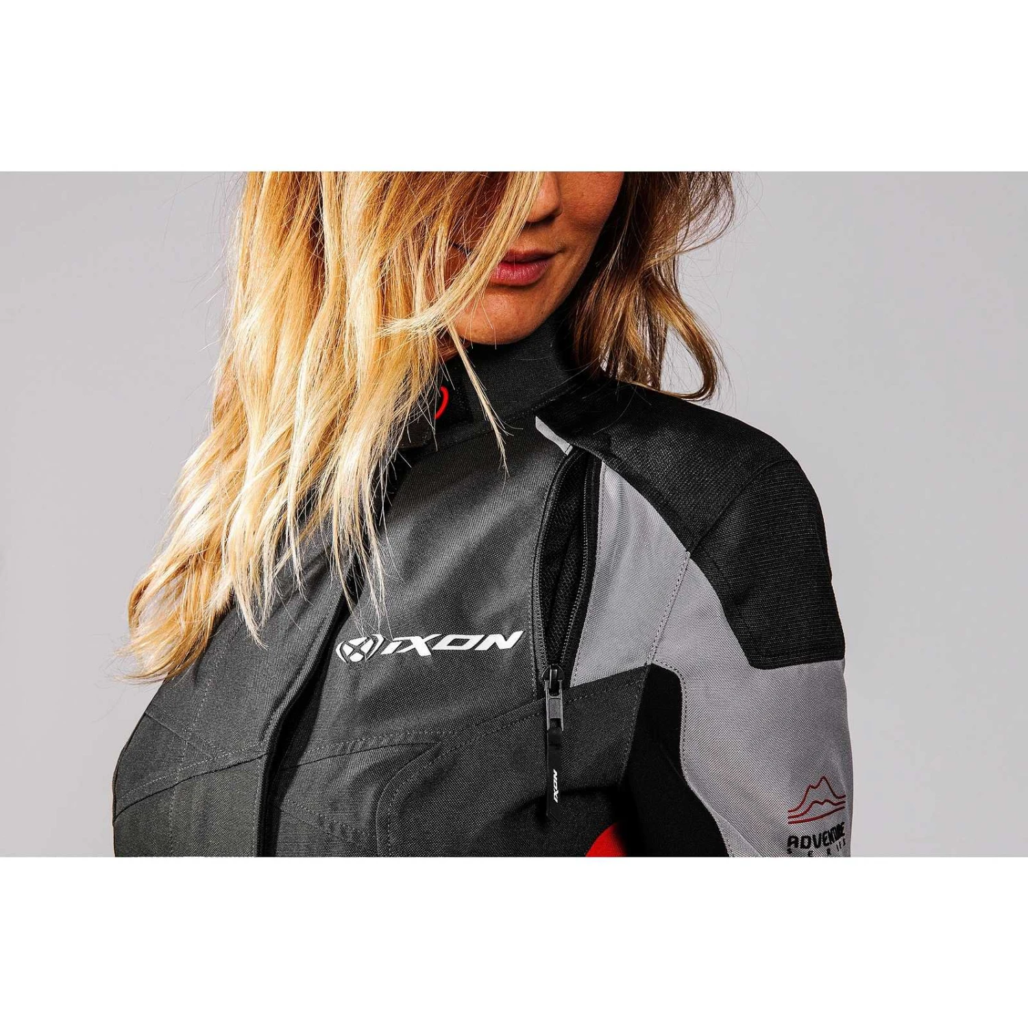 Giacca Moto Donna 4 Stagioni Touring Adventur Ixon BALDER LADY Nero Grigio Giallo Vivo 6 Giacca Moto Donna 4 Stagioni Touring Adventur Ixon BALDER LADY Nero Grigio Giallo Vivo - Image 6