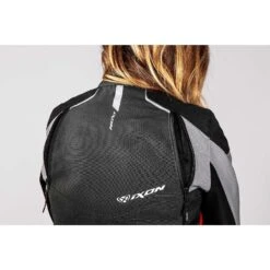 Giacca Moto Donna 4 Stagioni Touring Adventur Ixon BALDER LADY Nero Grigio Rosso -Dainese Italia giacca moto donna 4 stagioni touring adventur ixon balder lady nero grigio rosso 122477 zoom