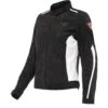 Giacca Moto Donna Dainese HYDRAFLUX 2 AIR LADY D-DRY Nero Nero Bianco