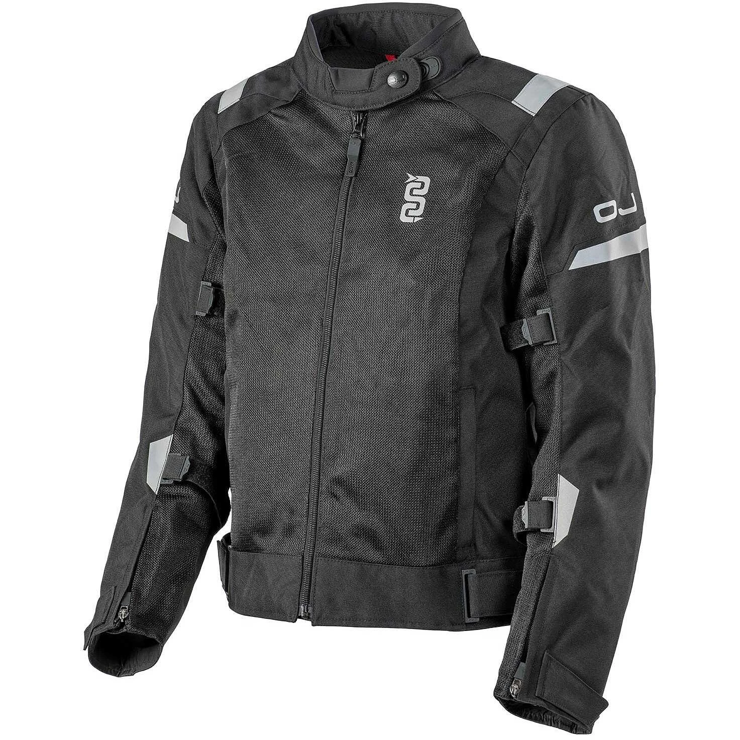 Giacca Moto Donna Estiva OJ REEF LADY Nero 1 Giacca Moto Donna Estiva OJ REEF LADY Nero