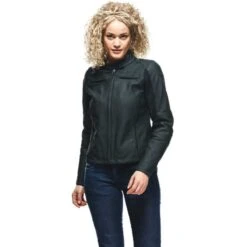 Giacca Moto Donna In Pelle Dainese RAZON 2 LADY Nero -Dainese Italia giacca moto donna in pelle dainese razon 2 lady nero 146875 zoom