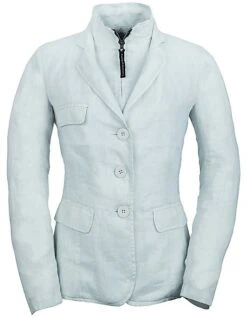 Giacca Moto Donna Tucano Urbano Blazer Cottage Lino Lady Bianco