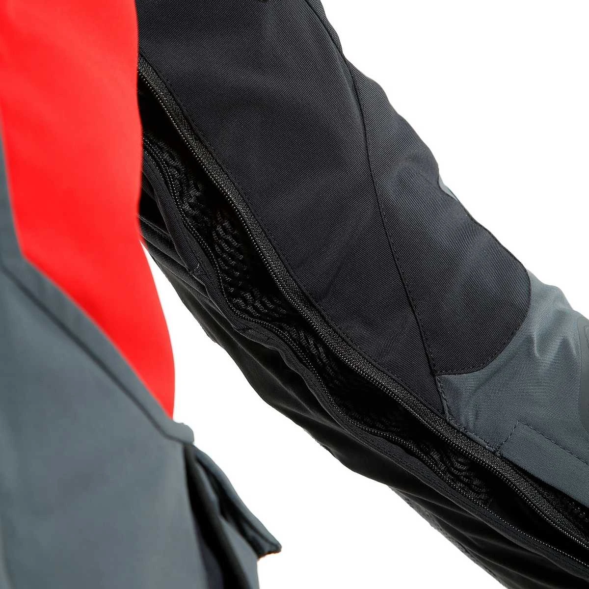 Giacca Moto In Gore-Tex Dainese D-EXPLORER2 GTX Ebony Nero Rosso 5 Giacca Moto In Gore-Tex Dainese D-EXPLORER2 GTX Ebony Nero Rosso - Image 5