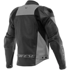 Giacca Moto In Pelle Dainese RACING 4 Traforata Nero Grigio -Dainese Italia giacca moto in pelle dainese racing 4 traforata nero grigio 146074 zoom