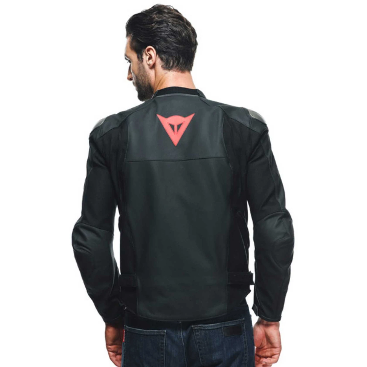 Giacca Moto In Pelle Dainese SPORTIVA Nero 6 Giacca Moto In Pelle Dainese SPORTIVA Nero - Image 6