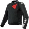 Giacca Moto In Pelle Dainese SPORTIVA Traforata Nero