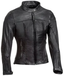 Giacca Moto In Pelle Ixon Modello CRANK Lady Nero