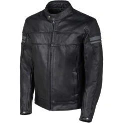 Giacca Moto In Pelle Oj Atmosfere J214 LEGEND MAN Nero