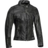 Giacca Moto In Pelle Traforata Ixon Modello CRANK AIR Lady Nero