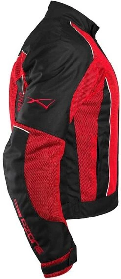 Giacca Moto In Tessuto A-Pro Estivo Traforato OZONE Nero Rosso -Dainese Italia giacca moto in tessuto a pro estivo traforato ozone nero rosso 93549 zoom