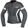 IXS Giacca Moto In Tessuto Sport Donna Trigonis-Air Grigio Scuro Bianco