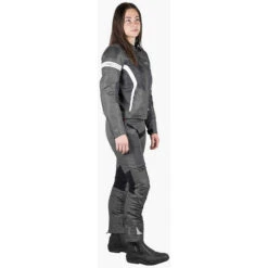 IXS Giacca Moto In Tessuto Sport Donna Trigonis-Air Grigio Scuro Bianco -Dainese Italia giacca moto in tessuto sport donna trigonis air grigio scuro bianco 138205 zoom