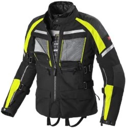 Giacca Moto In Tessuto Touring H2Out Spidi ARMAKORE Nero Giallo Fluo -Dainese Italia giacca moto in tessuto touring h2out spidi armakore nero giallo fluo 72282 zoom