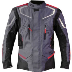 Giacca Moto Tessuto Berik 2.0 Touring NJ203331 BK Dark Grey Red -Dainese Italia giacca moto tessuto berik 2 0 touring nj203331 bk dark grey red 127077 zoom