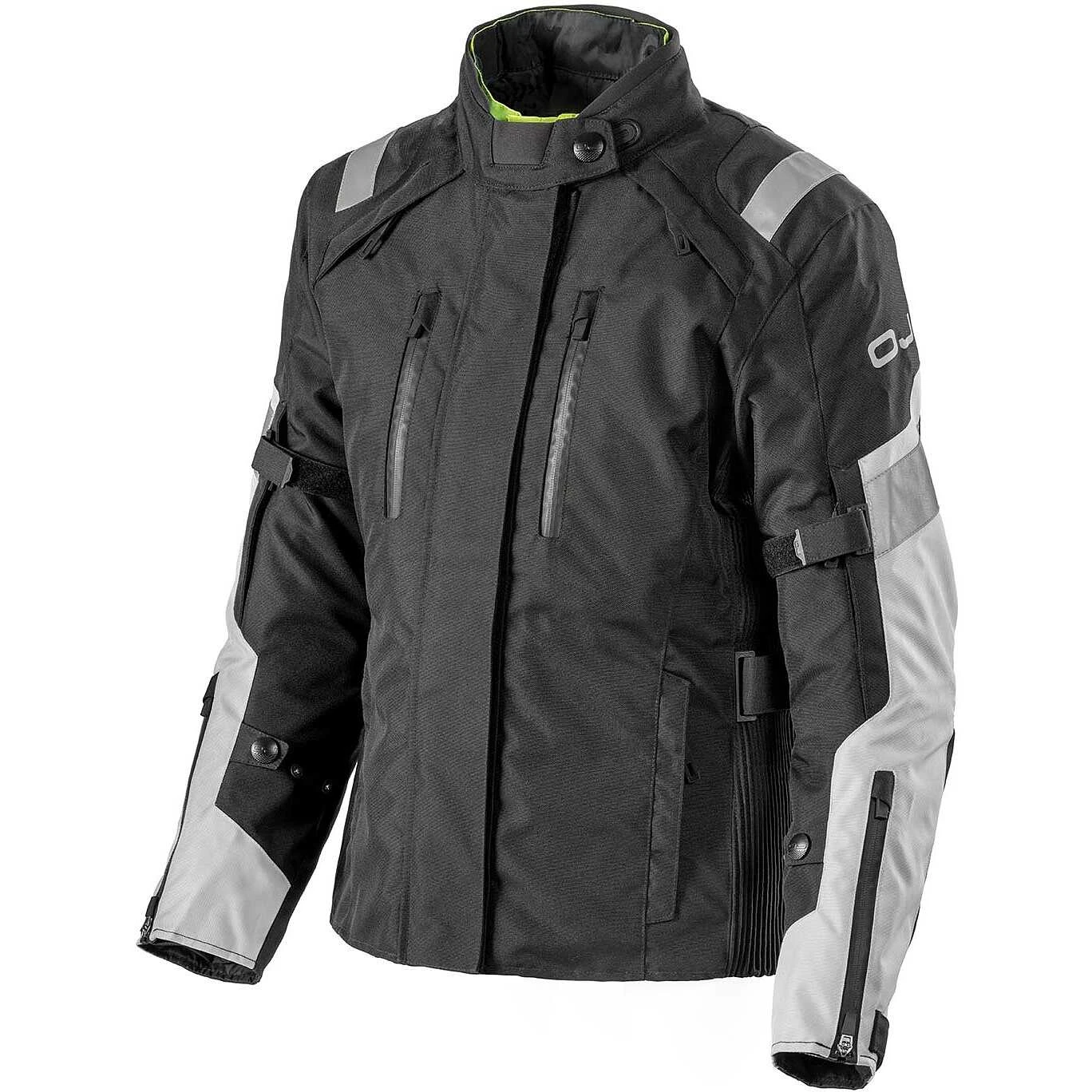 Giacca Moto Tessuto CROSSWAY LADY Nero Grigio 1 Giacca Moto Tessuto CROSSWAY LADY Nero Grigio