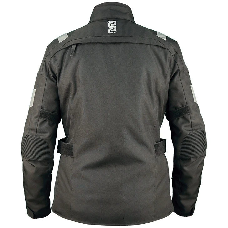 Giacca Moto Tessuto CROSSWAY LADY Nero 4 Giacca Moto Tessuto CROSSWAY LADY Nero - Image 4