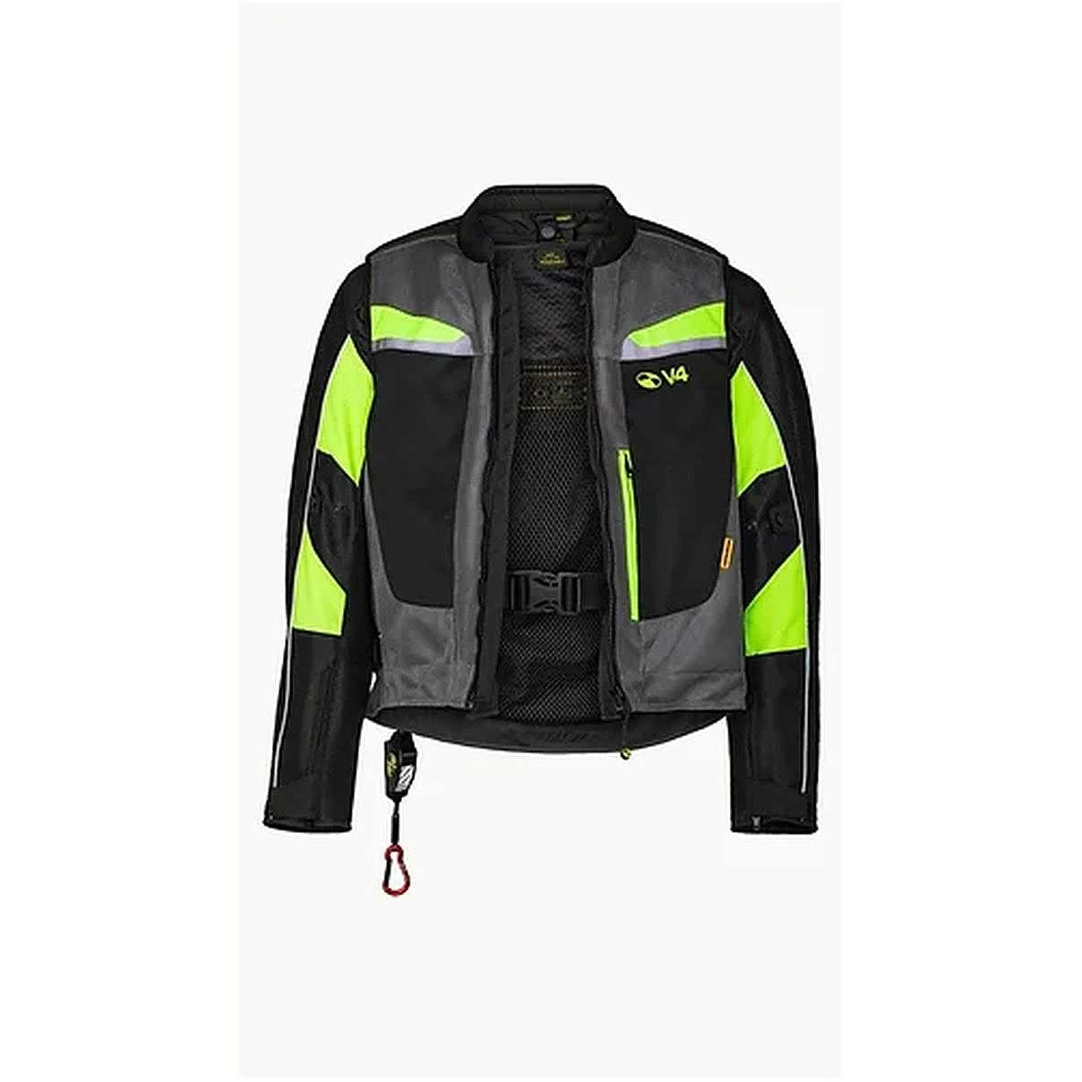 Giacca Motoairbag Mab V4.0 Airbag Maniche Removibili Grigio 5 Giacca Motoairbag Mab V4.0 Airbag Maniche Removibili Grigio - Image 5