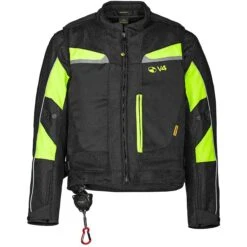 Giacca Motoairbag Mab V4.0 Airbag Maniche Removibili Nero