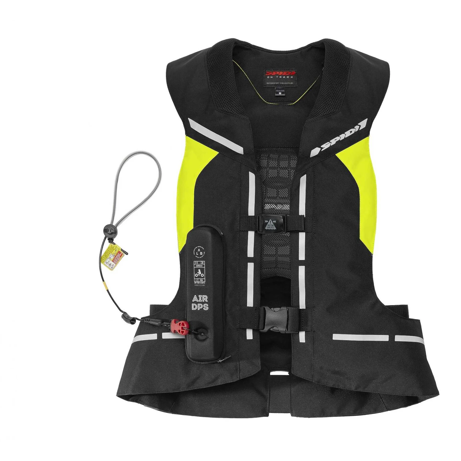 Gilet Airbag Moto Spidi AIR DPS Giallo Fluo 1 Gilet Airbag Moto Spidi AIR DPS Giallo Fluo
