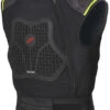Gilet Body Armour Moto Cross Enduro Zandonà NETCUBE VEST X7 Giallo