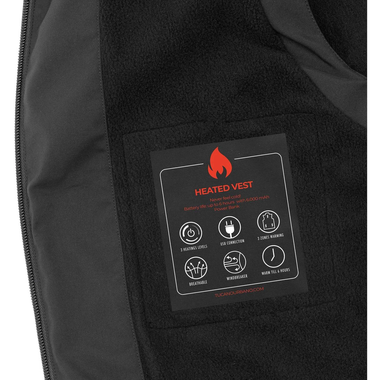 Gilet Donna Moto Termico Tucano Urbano TOPWARM GILET LADY Nero 4 Gilet Donna Moto Termico Tucano Urbano TOPWARM GILET LADY Nero - Image 4