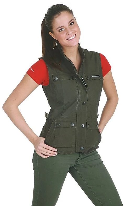 Gilet Donna Tecnico Tucano Urbano Clarabella Cotton Marrone 2 Gilet Donna Tecnico Tucano Urbano Clarabella Cotton Marrone - Image 2