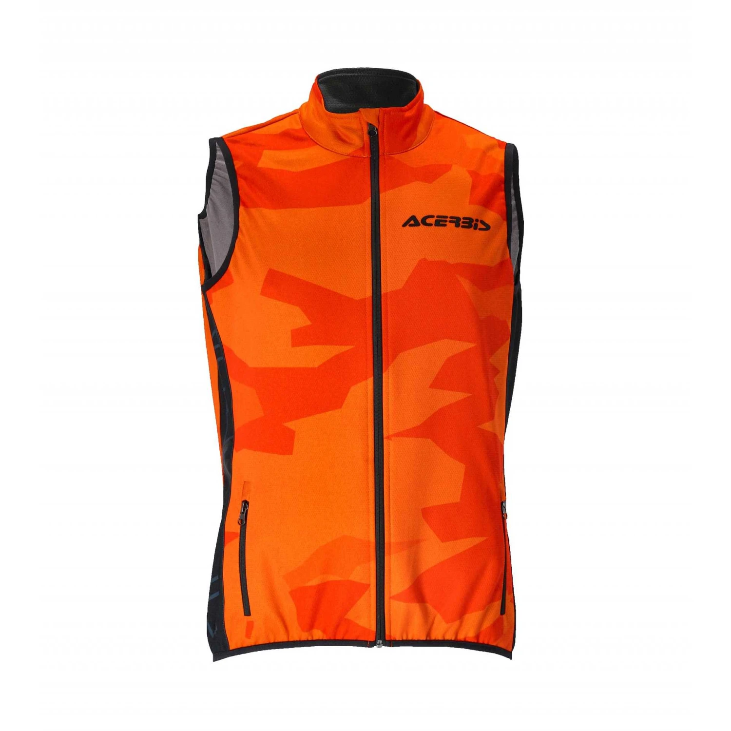Gilet Moto Cross Enduro Acerbis SoftShell X-WIND Arancio 2 Gilet Moto Cross Enduro Acerbis SoftShell X-WIND Arancio - Image 2