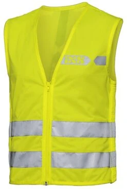 Gilet Moto Di Sicurezza Ixs NEON 3.0 Giallo Fluo ISO 20471