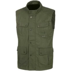 Gilet Moto In Cotone Multitasca Tucano Urbano 8193MF007 GIULIO Verde Scuro