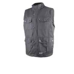Gilet Moto Multitasche OJ SKIP Nero