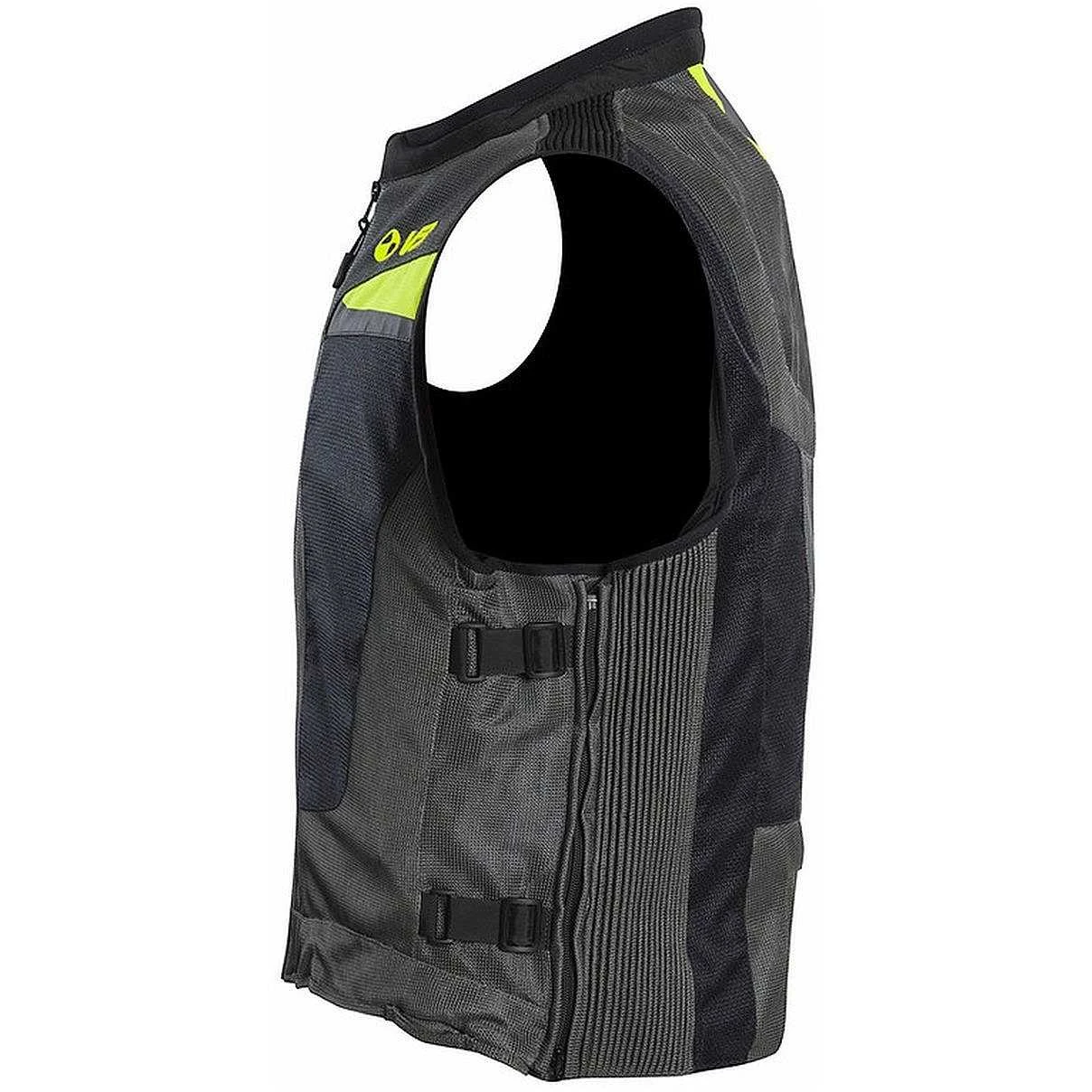 Gilet Motoairbag Mab V3 Fast Loock Airbag Anteriore E Posteriore GrigioGiallo 4 Gilet Motoairbag Mab V3 Fast Loock Airbag Anteriore E Posteriore GrigioGiallo - Image 4