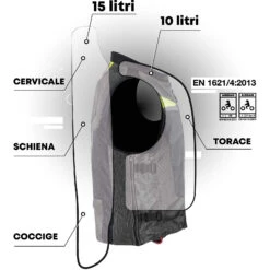 Gilet Motoairbag Mab V4.0 Airbag Nero 9 Gilet Motoairbag Mab V4.0 Airbag Nero -Dainese Italia gilet motoairbag mab v4 0 airbag nero 244646 zoom