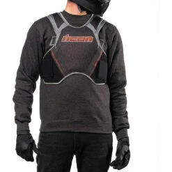 Gilet Protettivo Moto Icon SOFTCORE MEGABOLT Nero -Dainese Italia gilet protettivo moto icon softcore megabolt nero 214489 zoom