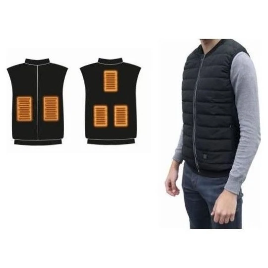 Gilet Riscaldante Moto Casual Harisson HEATING ACTIVE HEAT Nero 4 Gilet Riscaldante Moto Casual Harisson HEATING ACTIVE HEAT Nero - Image 4
