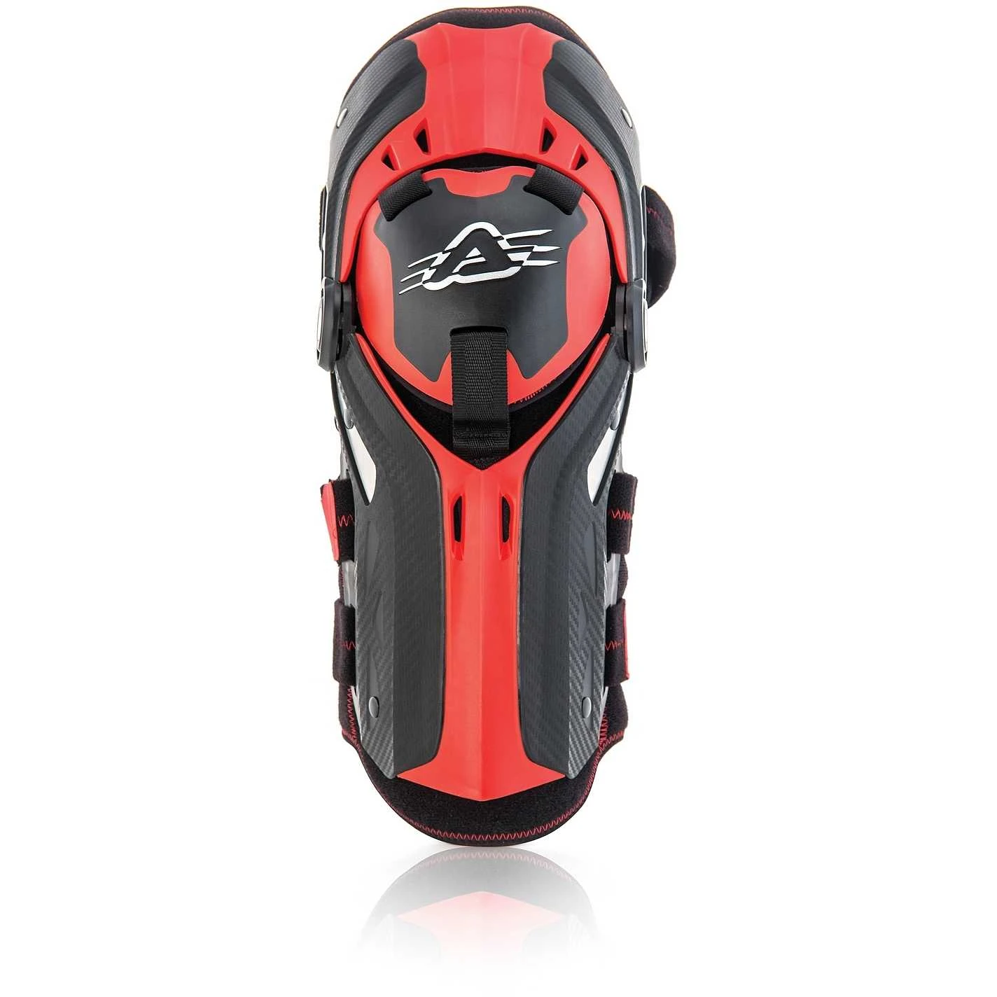 Ginocchiera Moto Cross Enduro Acerbis Doppio Snodo Gorilla Nero Rosso 2 Ginocchiera Moto Cross Enduro Acerbis Doppio Snodo Gorilla Nero Rosso - Image 2