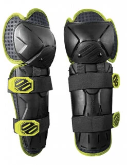 Ginocchiera Moto Cross Enduro Shot OPTIMAL KNEE Nero Giallo