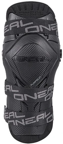 Oneal Ginocchiere Moto Cross Enduro O'Neal PUMPGUN Mx Nero