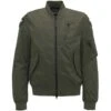 Giubbotto Bomber Moto In Tessuto Blauer MAREVICK Verde