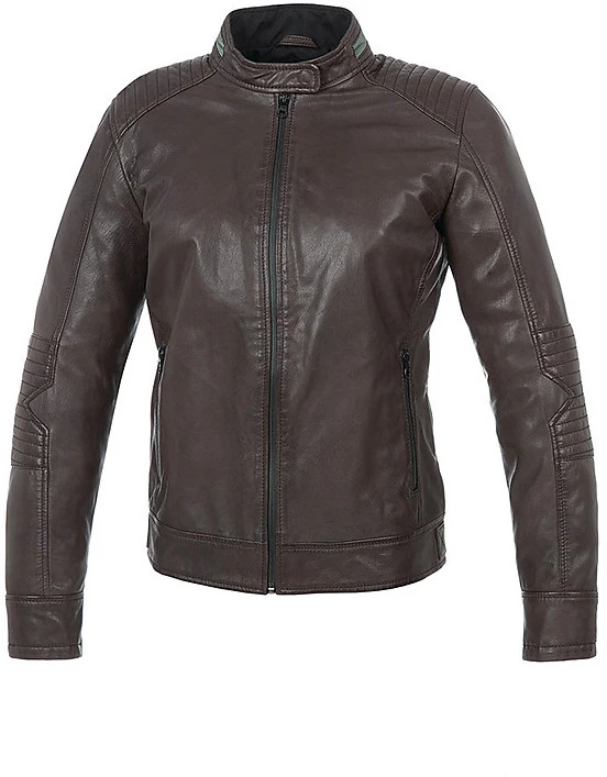 Giubbotto Da Donna Moto In Pelle Custom Vintage Tucano Urbano PELETTE Marrone 1 Giubbotto Da Donna Moto In Pelle Custom Vintage Tucano Urbano PELETTE Marrone