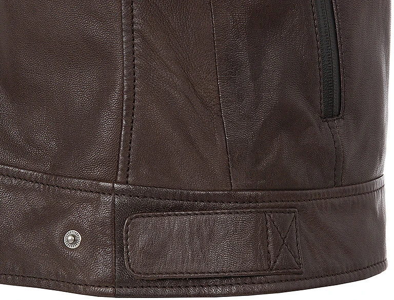 Giubbotto Da Donna Moto In Pelle Custom Vintage Tucano Urbano PELETTE Marrone 7 Giubbotto Da Donna Moto In Pelle Custom Vintage Tucano Urbano PELETTE Marrone - Image 7