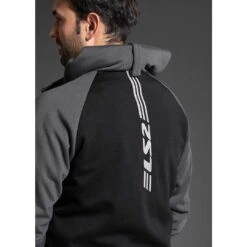 Giubbotto Felpa Casual Moto Ls2 THROTTLE Nero Dark Grigio -Dainese Italia giubbotto felpa casual moto ls2 throttle nero dark grigio 229735 zoom