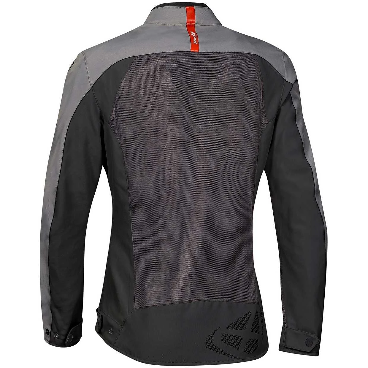 Giubbotto Moto Da Donna Estivo Ixon ORION LADY Antracite Grigio Rosso 2 Giubbotto Moto Da Donna Estivo Ixon ORION LADY Antracite Grigio Rosso - Image 2