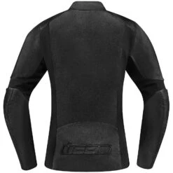 Giubbotto Moto Donna In Pelle Icon OVERLORD Nero -Dainese Italia giubbotto moto donna in pelle icon overlord nero 215103 zoom