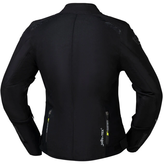 Giubbotto Moto Donna In Tessuto IXS CARBON-ST Nero 2 Giubbotto Moto Donna In Tessuto IXS CARBON-ST Nero - Image 2